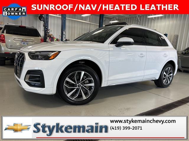 used 2021 Audi Q5 car, priced at $24,619