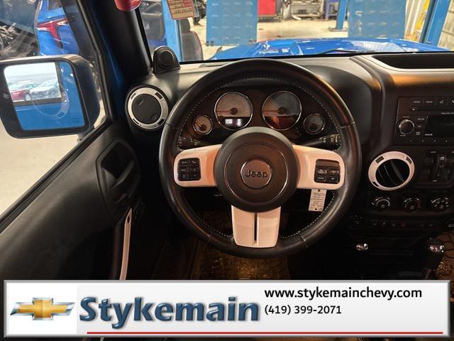 used 2014 Jeep Wrangler Unlimited car, priced at $31,000
