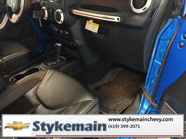 used 2014 Jeep Wrangler Unlimited car, priced at $31,000