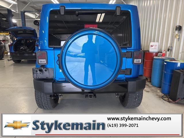 used 2014 Jeep Wrangler Unlimited car, priced at $31,000