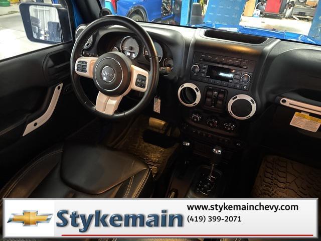 used 2014 Jeep Wrangler Unlimited car, priced at $31,000