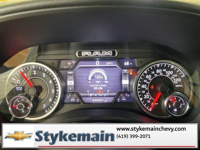 used 2021 Ram 1500 car, priced at $36,700