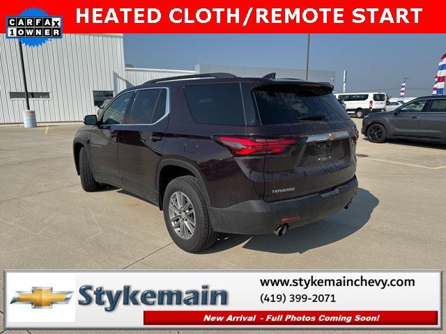 used 2022 Chevrolet Traverse car, priced at $25,473