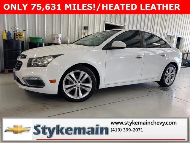 used 2016 Chevrolet Cruze Limited car, priced at $10,350