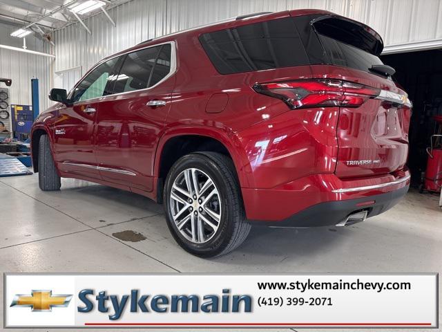 used 2022 Chevrolet Traverse car, priced at $36,740