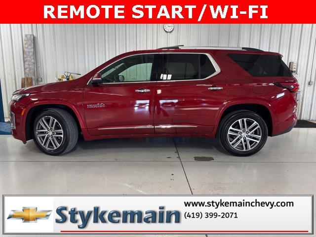 used 2022 Chevrolet Traverse car, priced at $36,740