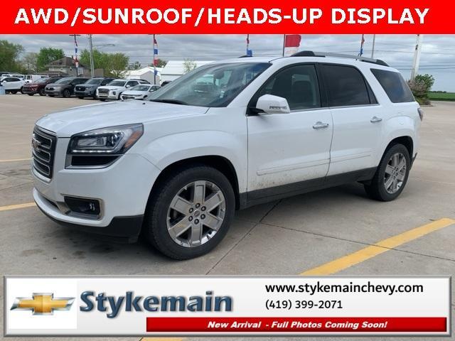 used 2017 GMC Acadia Limited car, priced at $17,855