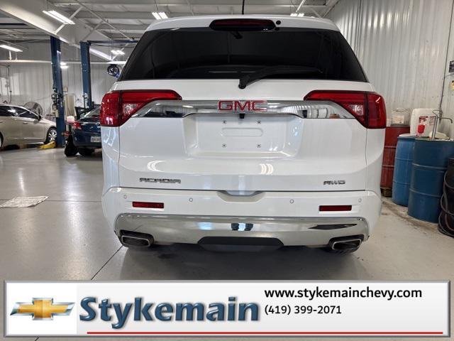 used 2018 GMC Acadia car, priced at $19,157