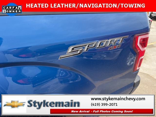 used 2018 Ford F-150 car, priced at $23,463