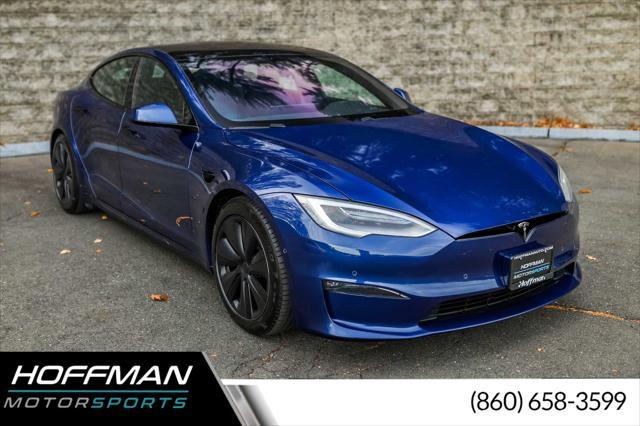 used 2021 Tesla Model S car, priced at $59,000