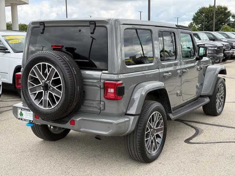 used 2022 Jeep Wrangler Unlimited 4xe car, priced at $38,236