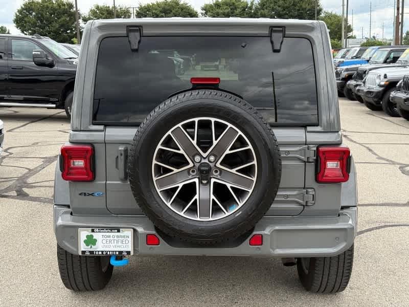 used 2022 Jeep Wrangler Unlimited 4xe car, priced at $38,236
