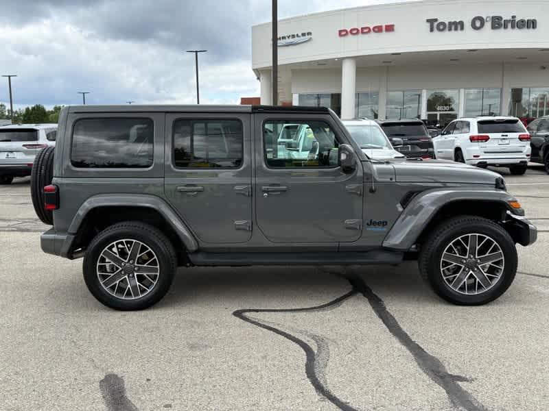 used 2022 Jeep Wrangler Unlimited 4xe car, priced at $38,236