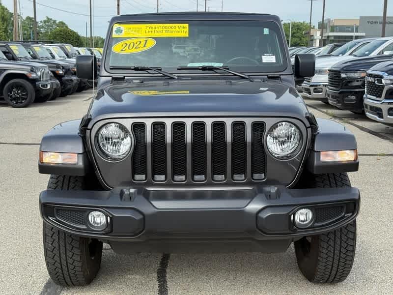 used 2021 Jeep Wrangler Unlimited car, priced at $37,988