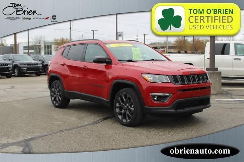 used 2021 Jeep Compass car, priced at $25,988