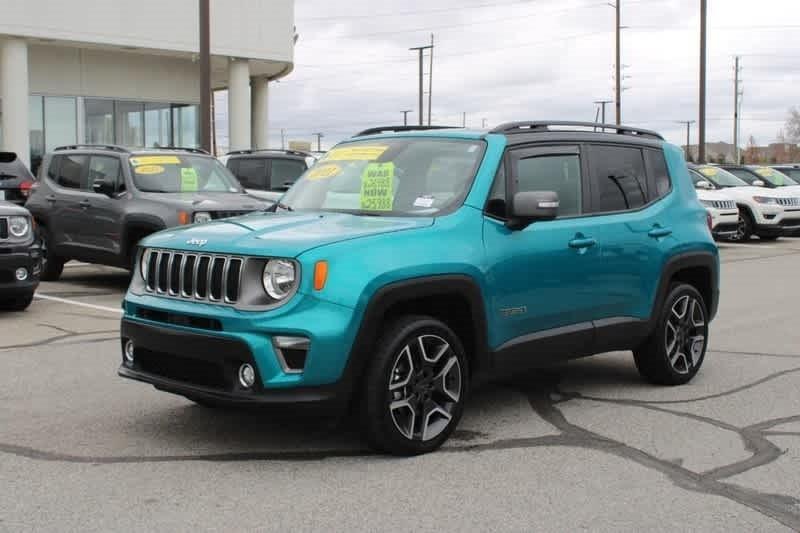 used 2021 Jeep Renegade car, priced at $25,434