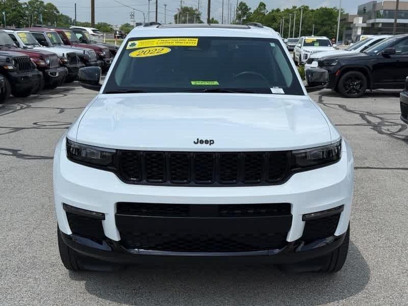 used 2022 Jeep Grand Cherokee L car, priced at $35,485