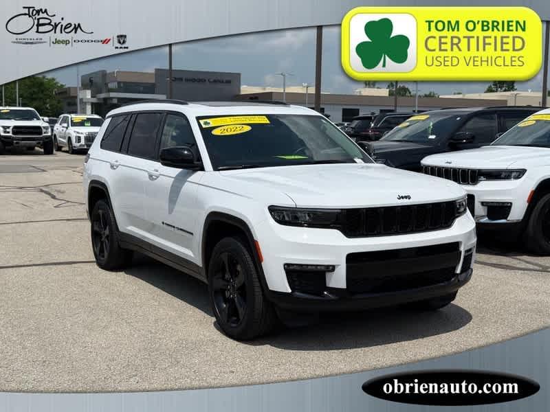 used 2022 Jeep Grand Cherokee L car, priced at $34,247