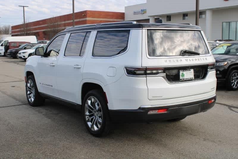 used 2022 Jeep Grand Wagoneer car, priced at $59,677