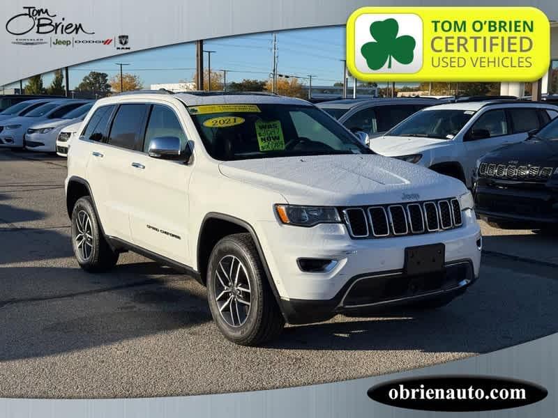 used 2021 Jeep Grand Cherokee car, priced at $29,873