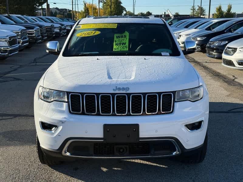 used 2021 Jeep Grand Cherokee car, priced at $29,873