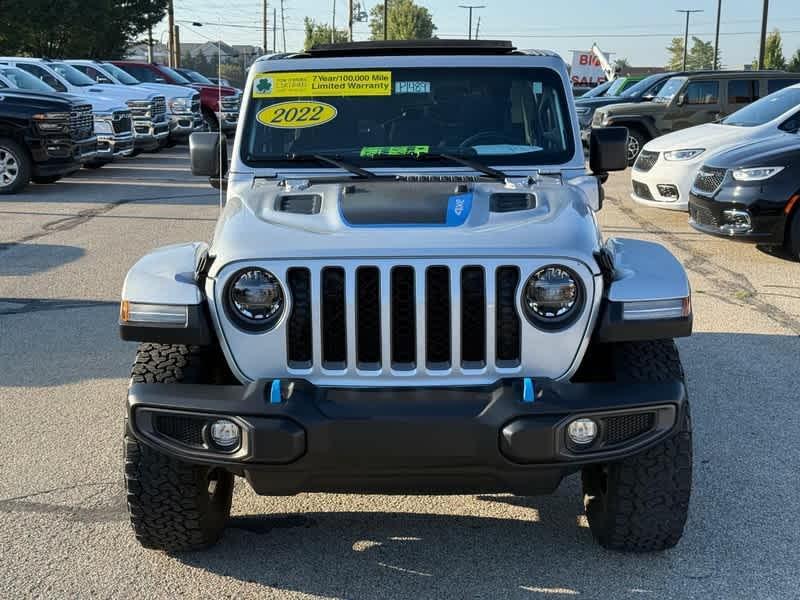 used 2022 Jeep Wrangler Unlimited 4xe car, priced at $37,998