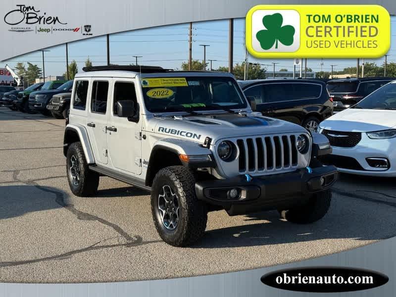 used 2022 Jeep Wrangler Unlimited 4xe car, priced at $37,998