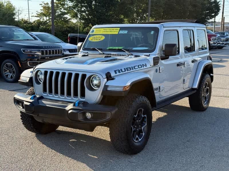 used 2022 Jeep Wrangler Unlimited 4xe car, priced at $37,998
