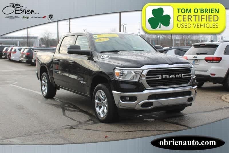 used 2021 Ram 1500 car, priced at $37,988