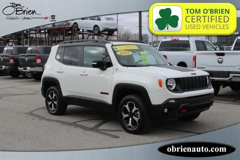 used 2022 Jeep Renegade car, priced at $23,658