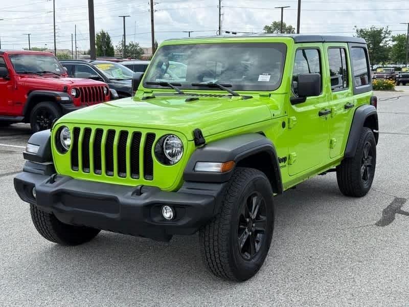 used 2021 Jeep Wrangler Unlimited car, priced at $30,591
