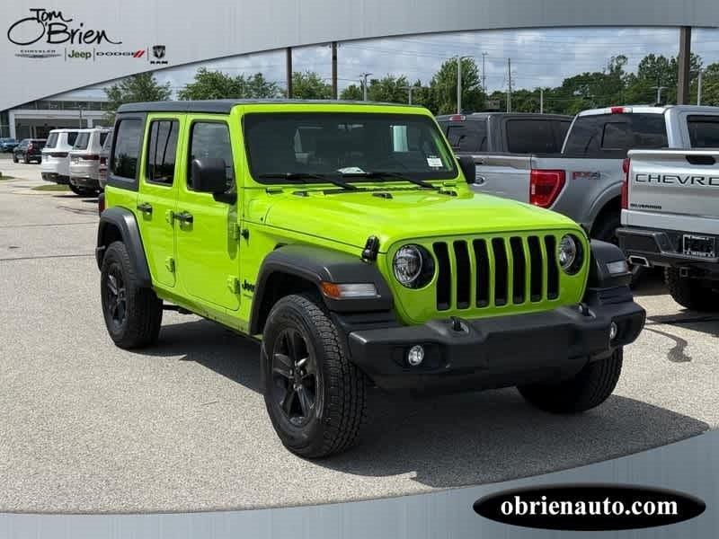 used 2021 Jeep Wrangler Unlimited car, priced at $32,487