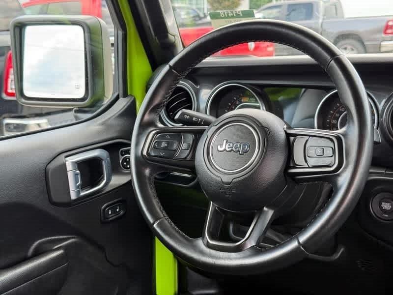 used 2021 Jeep Wrangler Unlimited car, priced at $30,591