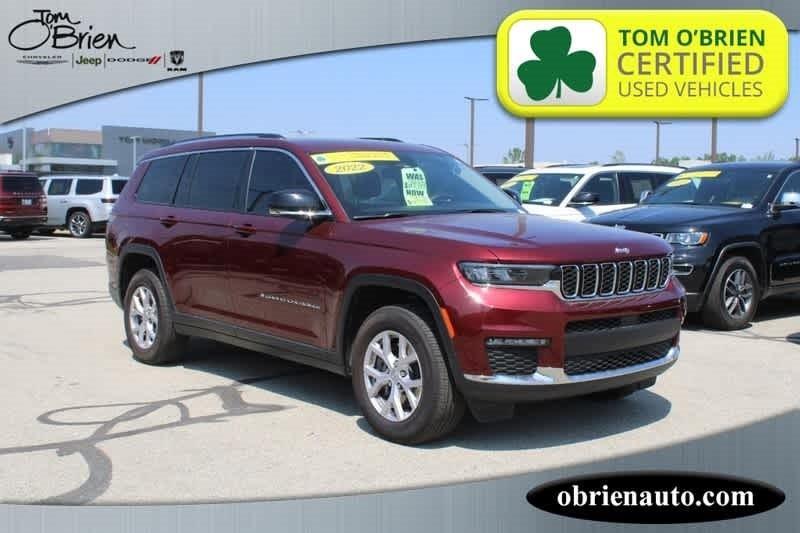 used 2022 Jeep Grand Cherokee L car, priced at $38,495