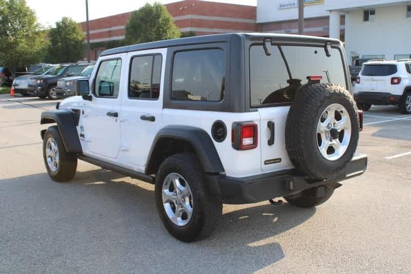 used 2021 Jeep Wrangler Unlimited car, priced at $32,555