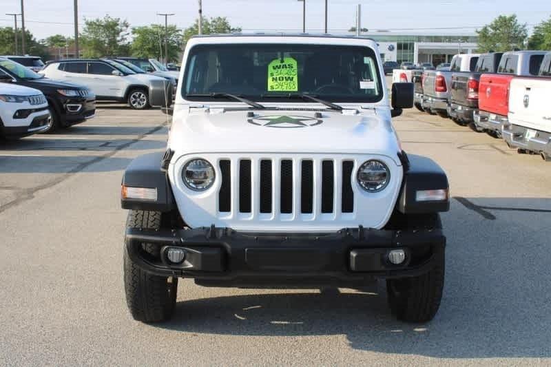 used 2021 Jeep Wrangler Unlimited car, priced at $32,555