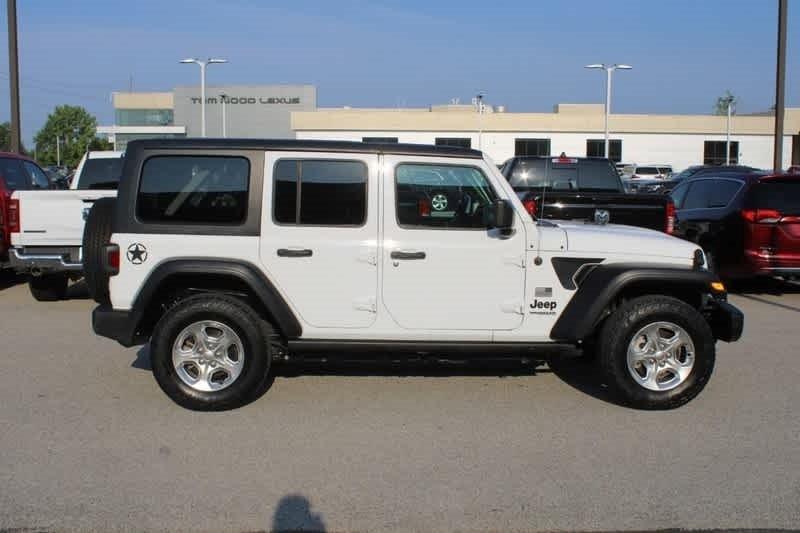 used 2021 Jeep Wrangler Unlimited car, priced at $32,555