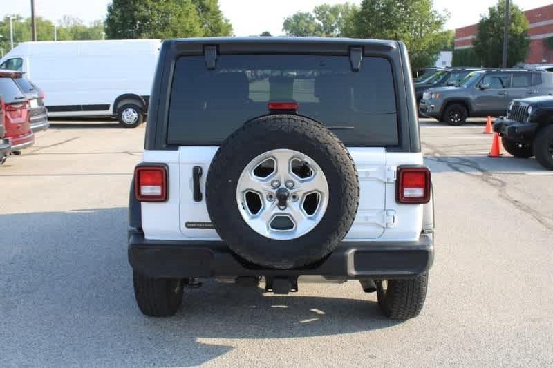 used 2021 Jeep Wrangler Unlimited car, priced at $32,555