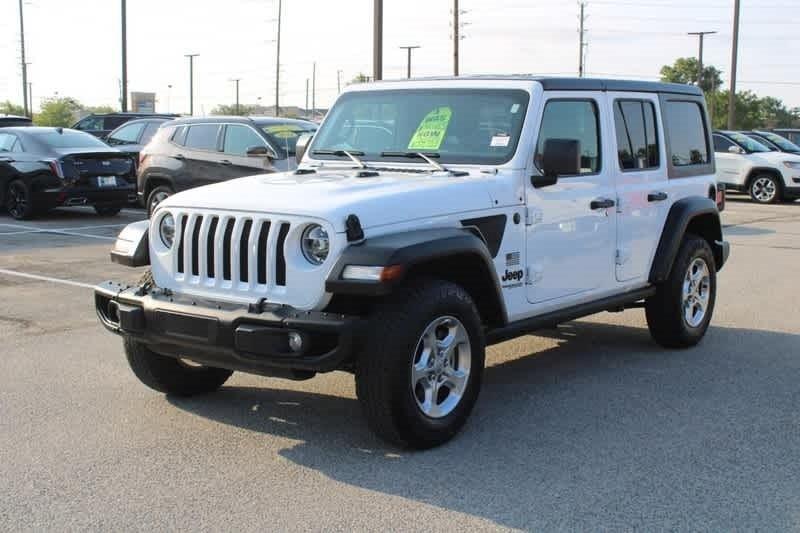 used 2021 Jeep Wrangler Unlimited car, priced at $32,555