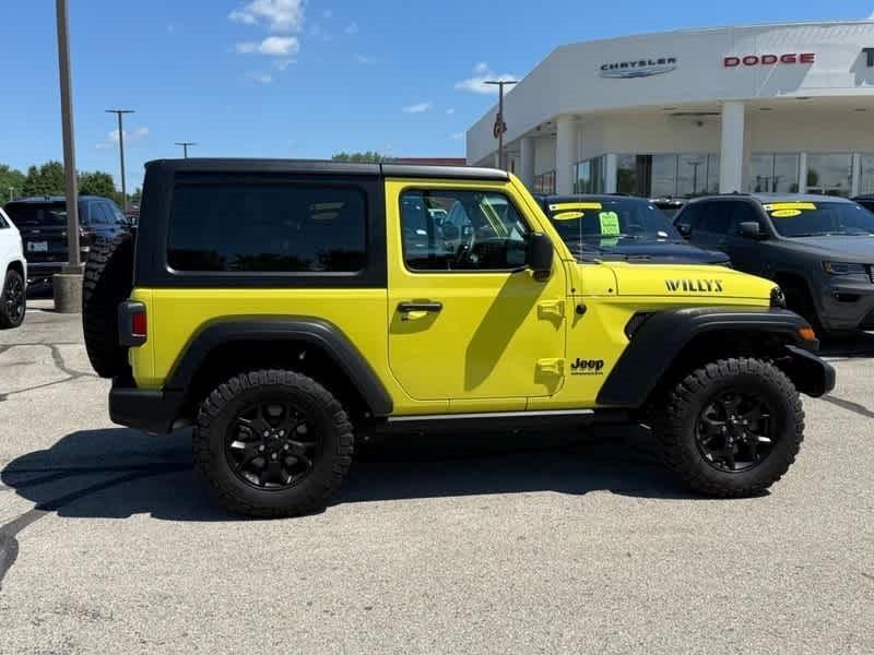 used 2022 Jeep Wrangler car, priced at $31,640