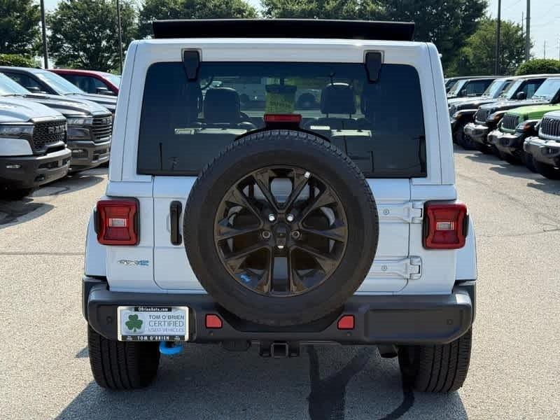 used 2022 Jeep Wrangler Unlimited 4xe car, priced at $34,248