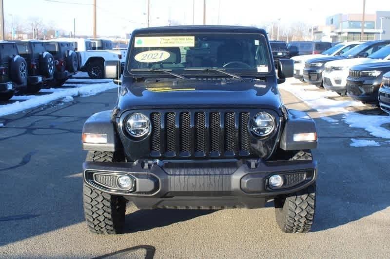 used 2021 Jeep Wrangler Unlimited car, priced at $36,755