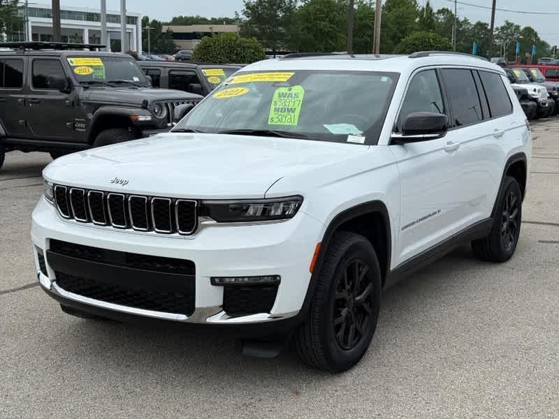 used 2021 Jeep Grand Cherokee L car, priced at $32,321