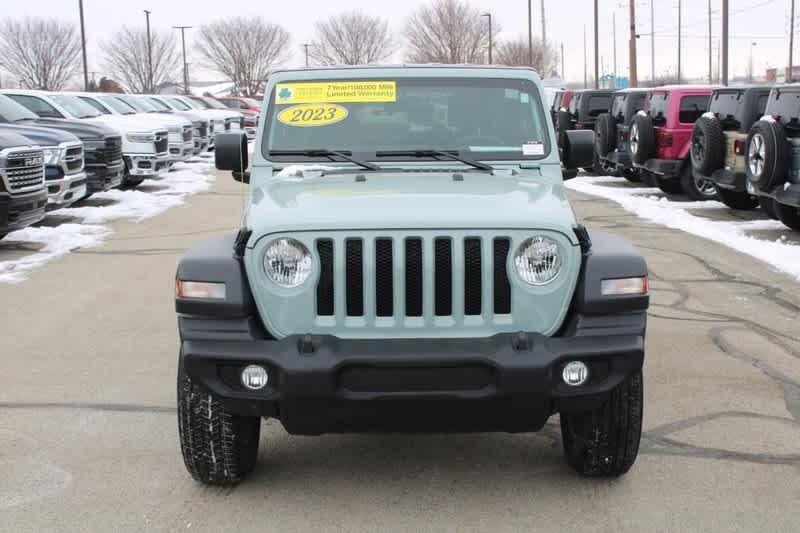 used 2023 Jeep Wrangler car, priced at $33,972