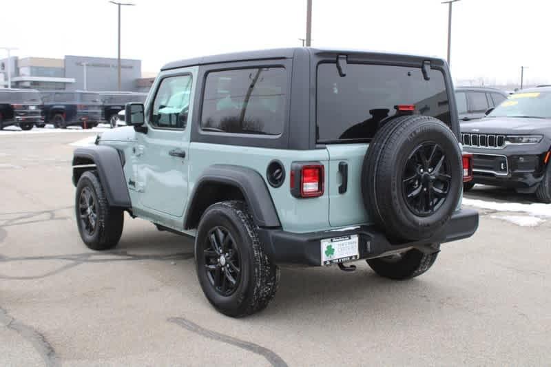 used 2023 Jeep Wrangler car, priced at $33,972