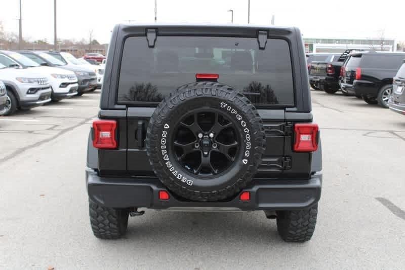 used 2021 Jeep Wrangler Unlimited car, priced at $33,988