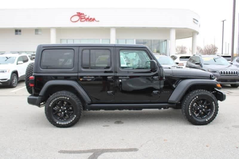 used 2021 Jeep Wrangler Unlimited car, priced at $33,988