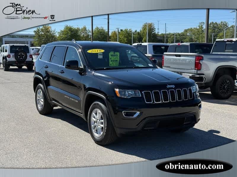 used 2018 Jeep Grand Cherokee car, priced at $15,922