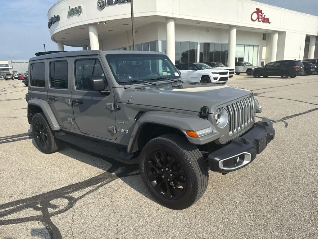 used 2021 Jeep Wrangler Unlimited 4xe car, priced at $34,105