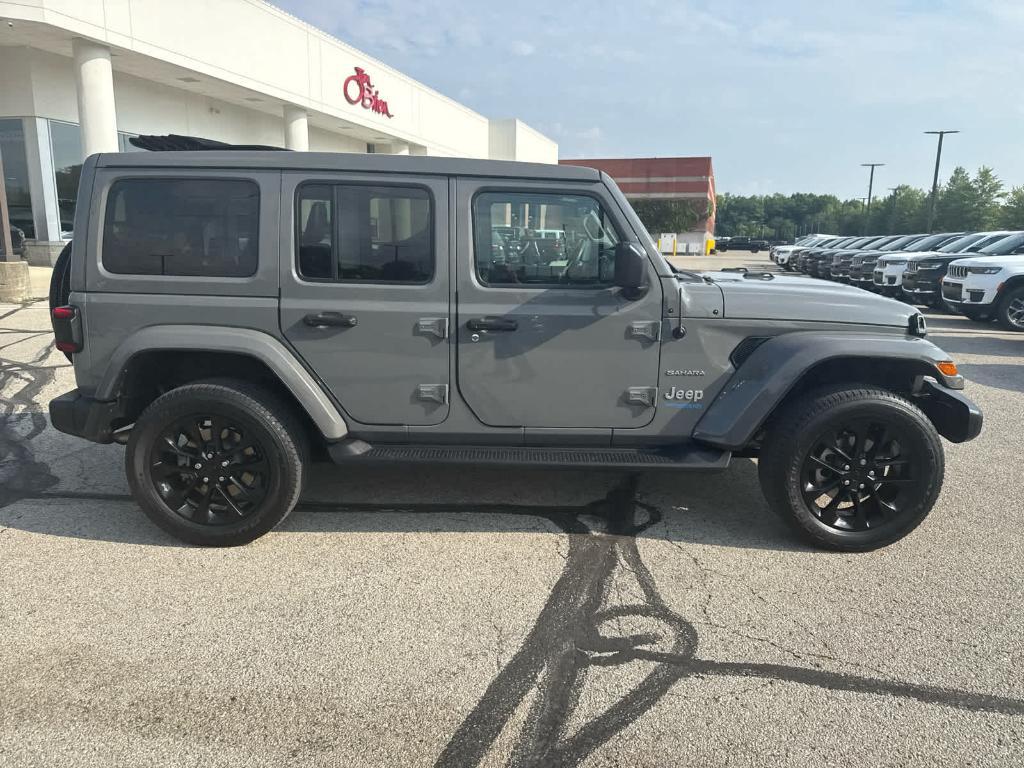 used 2021 Jeep Wrangler Unlimited 4xe car, priced at $34,105